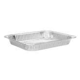 Half Size Heavy-Duty Aluminum Foil Steam Table Pan, Shallow Depth