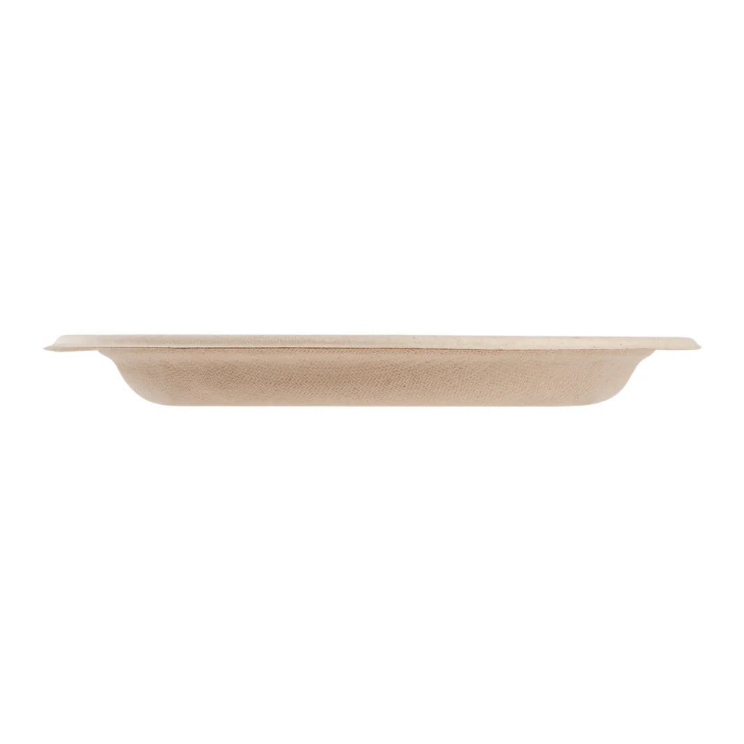 6" Bagasse Plate - PFAS Free