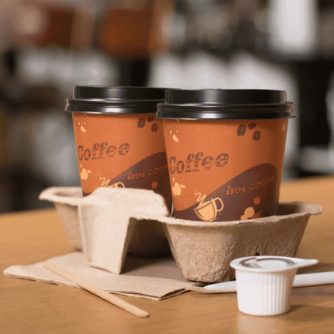 8 oz. Paper Hot Cup - Graphic