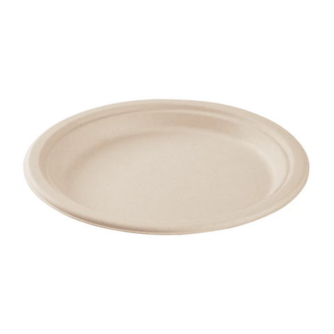 9" Bagasse Plate - PFAS Free
