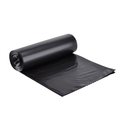 Low Density 40-45 Gallon Trash Bags (40" x 46"), 1.5 Mil