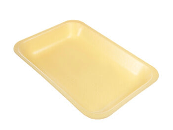 2PP Yellow Foam Tray – 400/CS