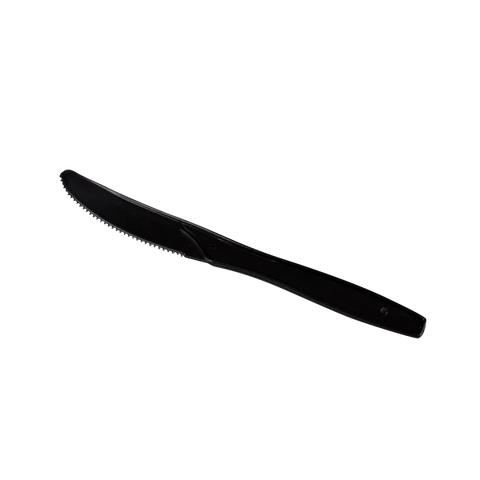 Plastic Extra Heavy Weight Knives, Black