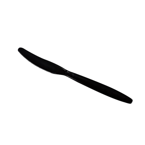 Plastic Heavy Weight Knives Wrapped, Black