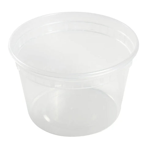 16 oz Deli Containers with Lids – 240 Count