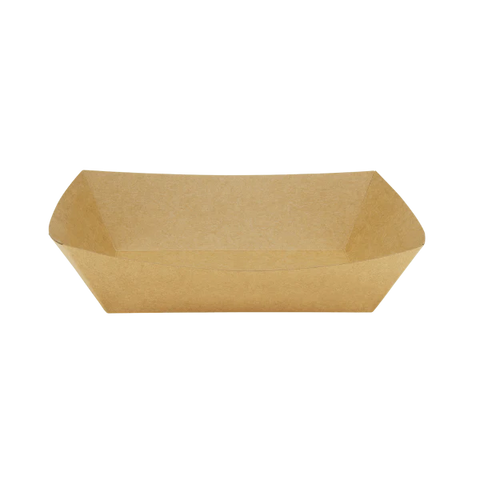 Food Tray, 0.5 lb, Kraft - 1,000 pcs