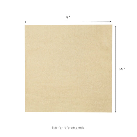 14" x 14" Grease Resistant Deli Wrap / Paper Liner Sheets, Kraft