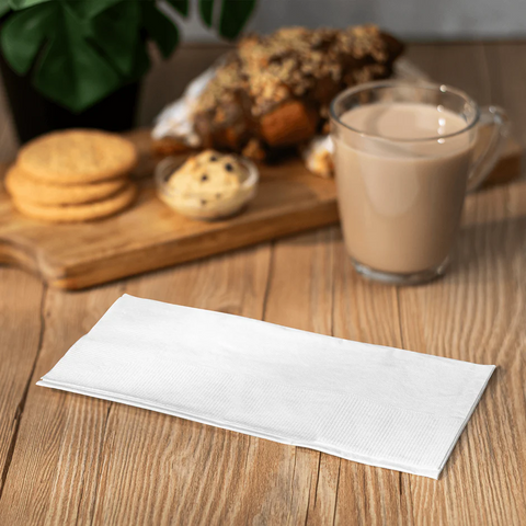 17" x17" Premium Dinner Napkins, White - 2,000 pcs