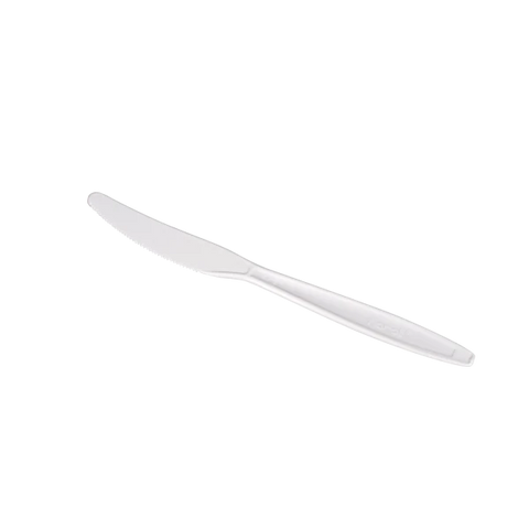 Plastic Extra Heavy Weight Knives, White