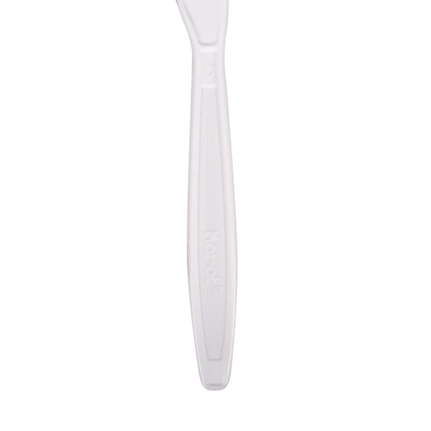 Plastic Extra Heavy Weight Knives, White