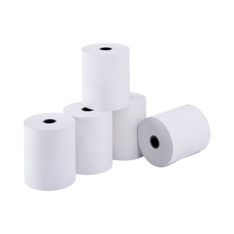 3 1/8" x 220' Thermal Paper Rolls, White