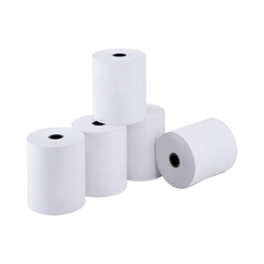 3 1/8" x 220' Thermal Paper Rolls, White